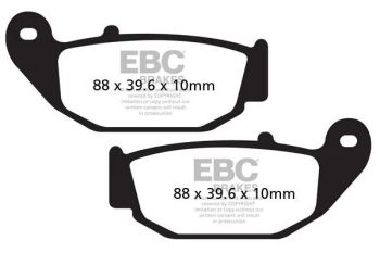 BRAKE PAD FA SER ORGANIC
