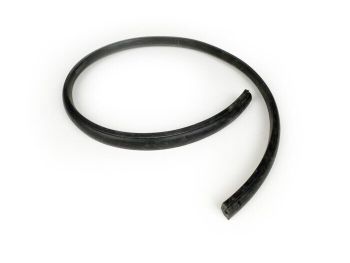 side hood rubber BGM ORIGINAL left black Vespa PX, T5 125ccm