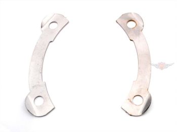 Locking plate MOGA stainless steel sprocket set 2 pieces for Hercules, K 50 RX, SX, RE, RL, SE, SL, SB 1, 2, 3, 4