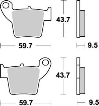 BRAKE PAD NITRO