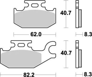 BRAKE PAD NITRO