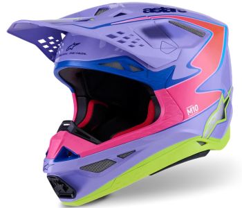 HELMET SM10 JETT PURPLE/PINK M