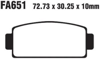BRAKE PAD SINT R SERIES