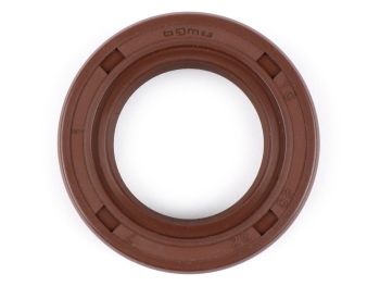 Oil seal 20x32x7mm -FKM- dual lip (used for crankshaft flywheel side Vespa PK XL - drive side Piaggio Leader 125-200 cc, Piaggio Quasar 250-300 cc)
