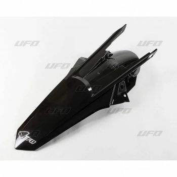 RR FENDER EXC17-19 BK W/PINS