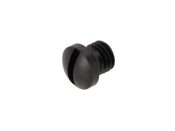 Oil filler plug 66Heroes black anodized for Puch Maxi