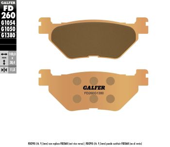 BRAKE PAD SINTERED SCOOTER