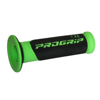 GRIPS 732 DUAL BK/FLO GN