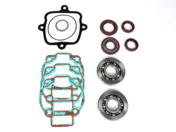 Engine repair kit -BGM PRO FKM/Viton® (E10/etahnol resistant)- Vespa 125cc/150cc 3 transfer ports - Piaggio 125-180 ccm AC/LC 2-Takt - Aprilia SR125, Gilera Runner FX/FXR 125-180, Italjet Dragster 125-180, Piaggio SKR125, SKR150, TPH125, Skipper125, Skip