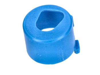Throttle slide guide for Bing plastic blue for Kreidler Flott, Zündapp GTS C Type 529, CS CX Hai, Hercules Prima GT GX, Sachs 501/4 CKF, 50 529-024, Hai 448