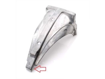 Frame end piece cast aluminum long for Zündapp GTS 50, C 50 Sport, KS Cross, Super Sport
