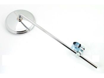 Mirror bumm stainless steel Reducing With clamp for Zündapp, Kreidler, Hercules, Miele, DKW, NSU, Horex, Puch, Gritzner