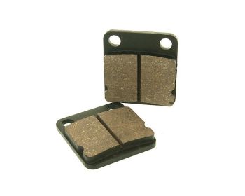 brake pad set for one piston caliper for China 4-stroke