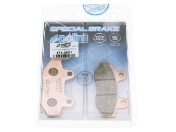brake pads Polini sintered for Hyosung, Kymco, Rex