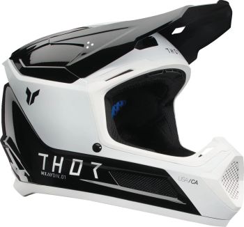 HELMET FLEET YTH STORM BK/WH M