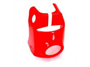 Head cover red plastic for Kreidler, Florett RS K54/53, RSH GT K54/52, TM K54/54, LF LH K54/32 Mokick Moped KKR