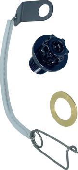 DRAIN PLUG 12X1.5X15 BLK