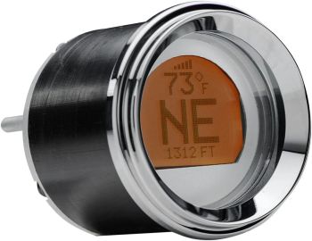 GAUGE LCD GPS SLV/CHR