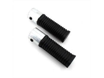 Footrests Black Metal 16mm 103mm 30mm for Puch Maxi Automatic, Peugeot 103, Mobylette, Hercules, Zündapp, Kreidler, KTM, DKW, Rixe, Sachs