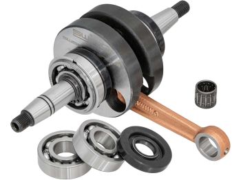 Crankshaft with bearings swiing for Puch E50