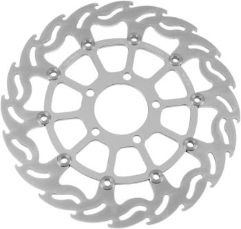 BRAKE DISC FLAME FRONT LEFT