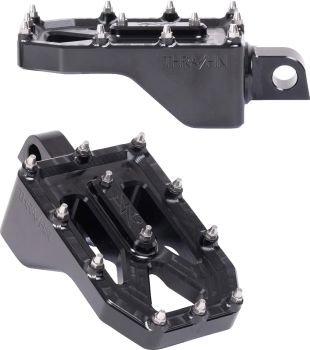 FOOTPEGS AGGRESSOR BLACK