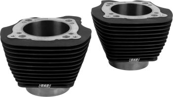 Cylinder Set - 4.32"" Bore - Unhoned - Black w/o Highlighted Fins - M8