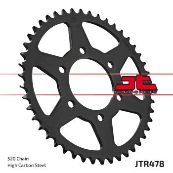 SPROCKET REAR 46T 520 BLK