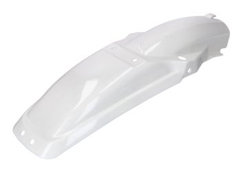 Rear mudguard plastic white for Yamaha DT 50 MX, 80 MX