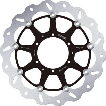 BRAKE DISC FLOAT WAVE RIGHT