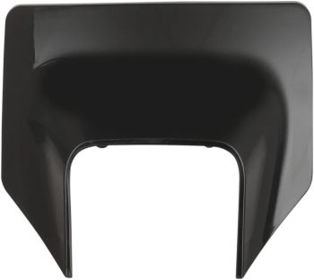 HEADLIGHT PLASTIC HSKY BK