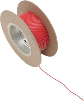 WIRE 18G 100' RED