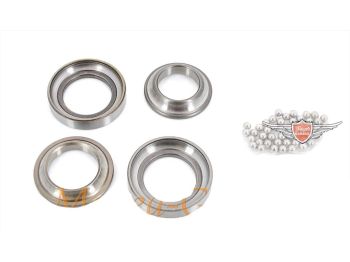 Headset steel silver for Suzuki K 50 Mokick