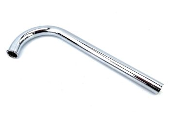 Exhaust manifold chrome 28mm 380mm for Rixe, Miele K 50, DKW, Göricke, Gritzner, KTM, Hercules MP 4