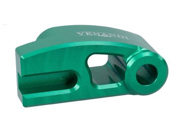 spacer Venandi CNC, rear brake plate stopper, green for Simson