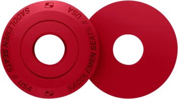 SEAT FENDER WASHER RED