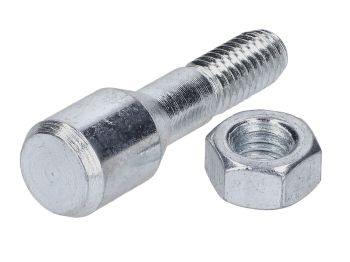 Chrome retaining bolt for Hercules, Miele, DKW, KTM, Rixe, Gritzner, Göricke, Hercules Supra 4 GP, MK 2, KX 5, Enduro