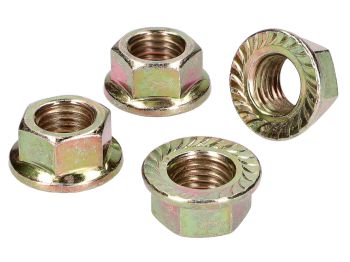 cylinder head nut set Naraku - 4 pcs - M10x1.25