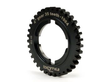 4th gear cog -BGM PRO, P-range (-1984)- Vespa PX200 (-1984), Rally180/200 - long 4th gear for PX125-150 (1982-1984) - 35 teeth