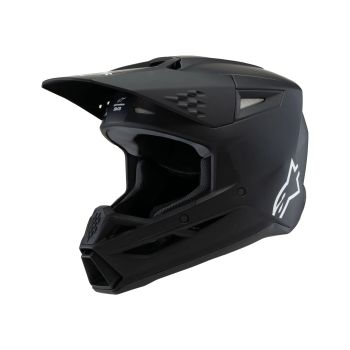 HELMET YTH SM3 SOLID BLACK YL