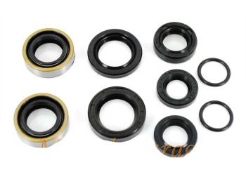Simmerring and O-ring set 9-piece 17x28x8 15x24x7 20x30x5 20x30x7 14x22x5 13x22x5 14x2 for Kreidler, Florett egg tank, LF, LH, K54/32