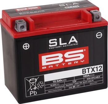 BATTERY BS BTX12 SLA