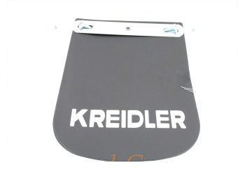 Splash guard plastic black 120x165mm for Kreidler, Zündapp, moped, moped, mokick