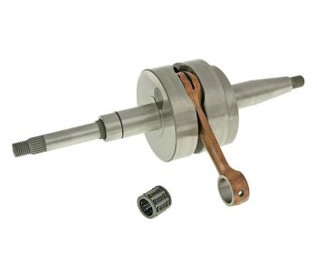 crankshaft Malossi RHQ for 12mm piston pin for Peugeot horizontal woodruff key