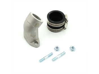Intake manifold aluminum 23mm inner diameter 30mm outer diameter for Kreidler Florett RS, Van Veen Flory
