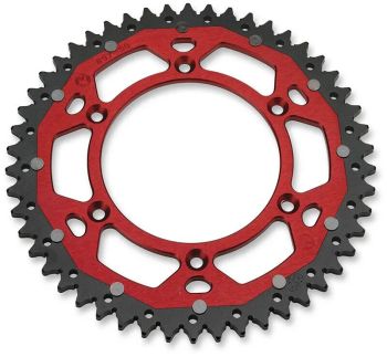 SPROCKET DUAL MSE HUSQ 49T RED