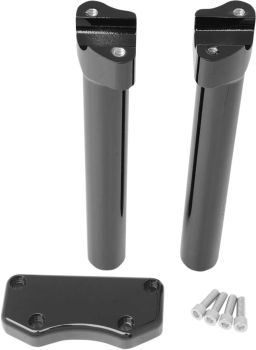 RISER BUFF W/CLAMP 10 BK