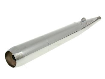 exhaust 28mm 6.3 chromed for Puch Maxi