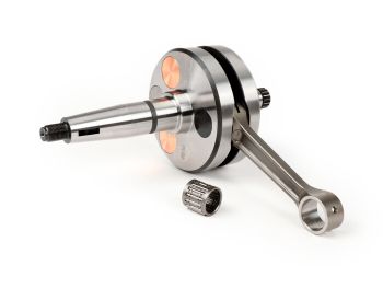 Crankshaft -BGM Pro HP Competition 58mm stroke, 107mm conrod- Lambretta DL/GP 125cc, 175cc, 200cc, 225cc, 250cc