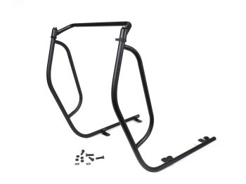 Crash bar legshield -MOTO NOSTRA- Vespa PX80, PX125, PX150, PX200 - black